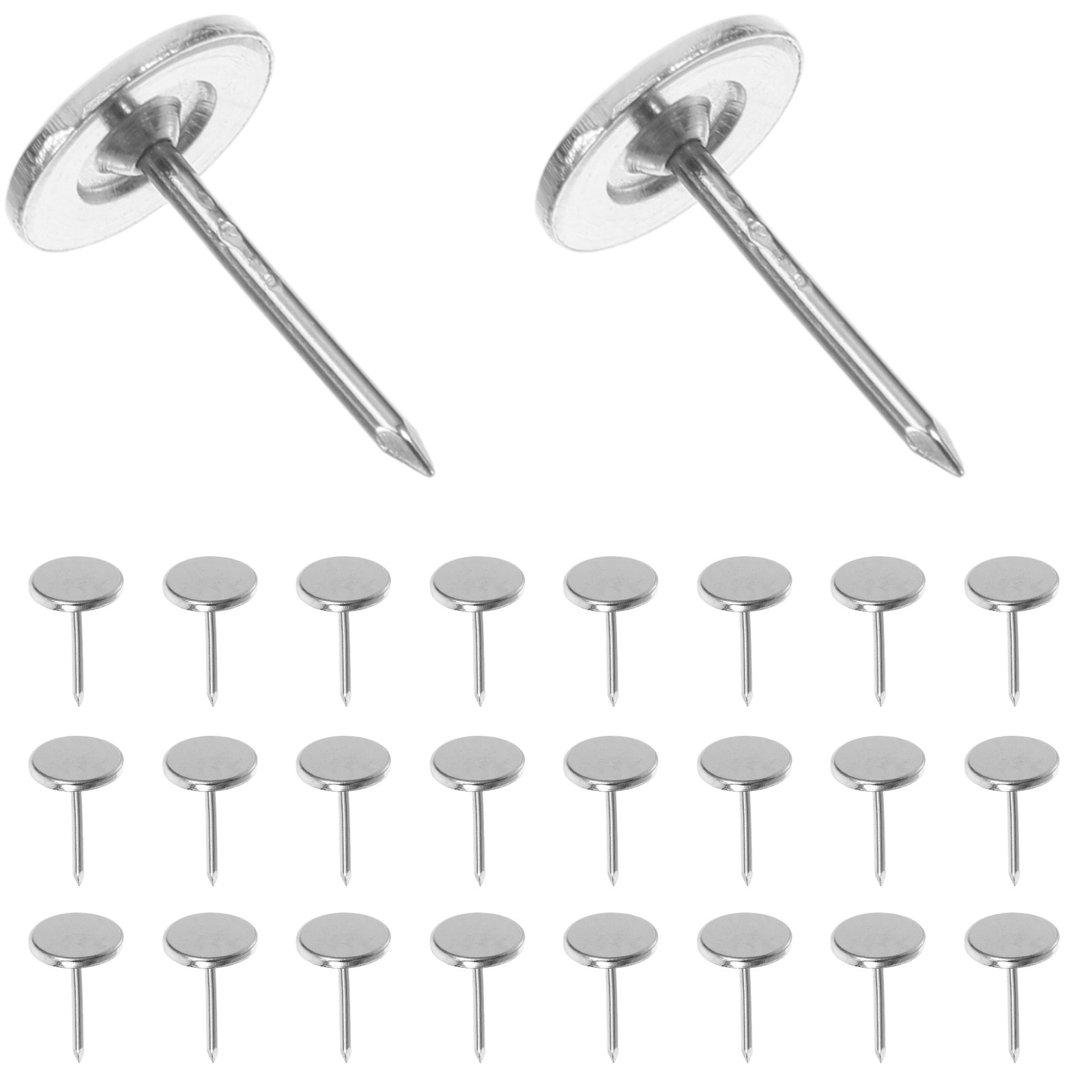 Furniture Upholstery Hardware - 50 Pcs Carpet Tacks Flat Head