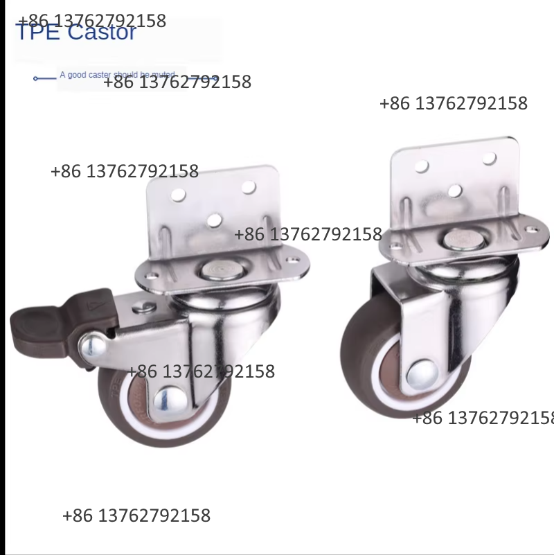 4Pcs Soft Rubber Quiet Swivel  - огляд і ціна Furniture Hardware