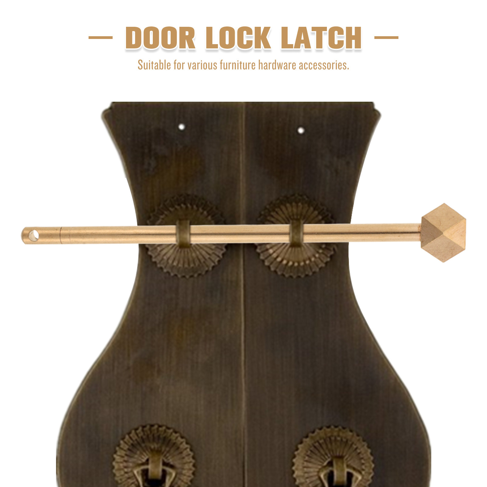 Brass Cabinet Key Locking Pin  - огляд і ціна Furniture Home Hardware