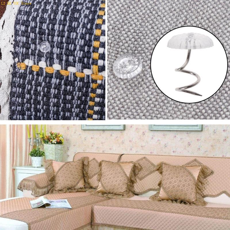 W3JE 50 Pcs Bedskirt Pins Clea - огляд і ціна Furniture Upholstery Hardware