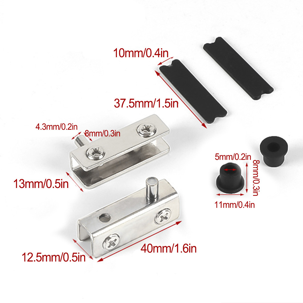 Glass Door Pivot Hinges Cupboa - огляд і ціна Furniture Hardware Hinges