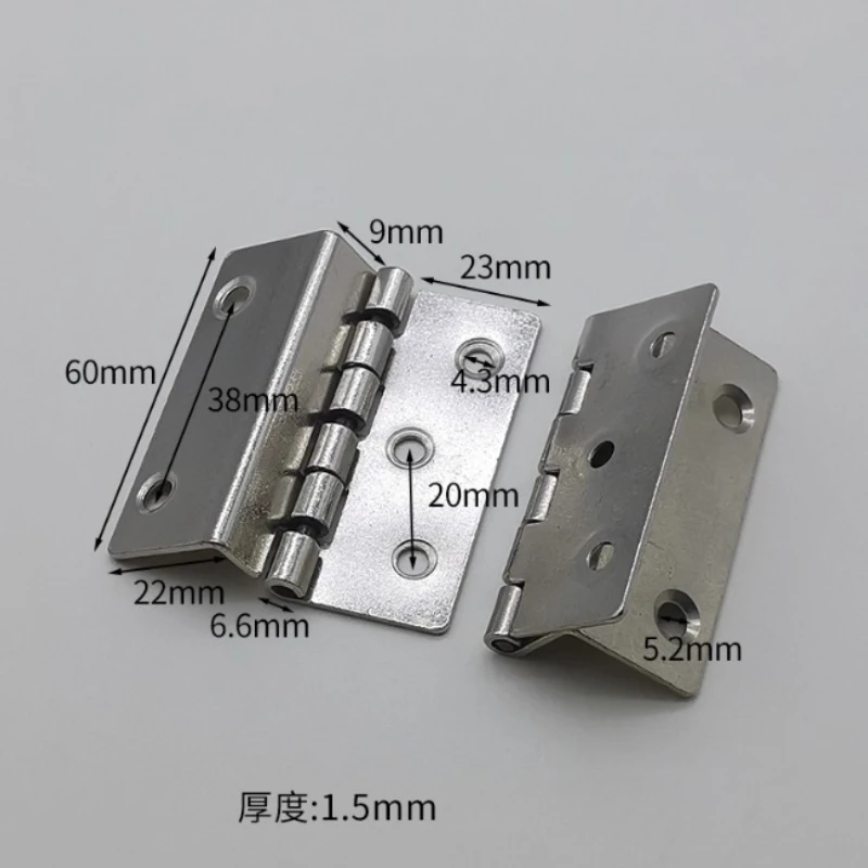4pcs Metal Silver Cabinet Hing - огляд і ціна Furniture Hardware