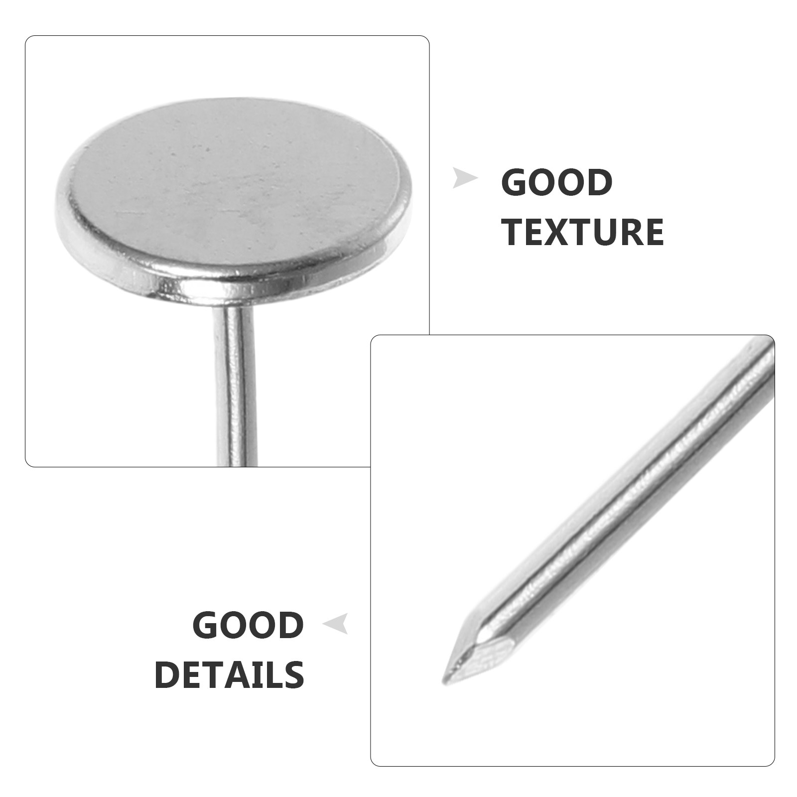 50 Pcs Carpet Tacks Flat Head  - огляд і ціна Furniture Upholstery Hardware