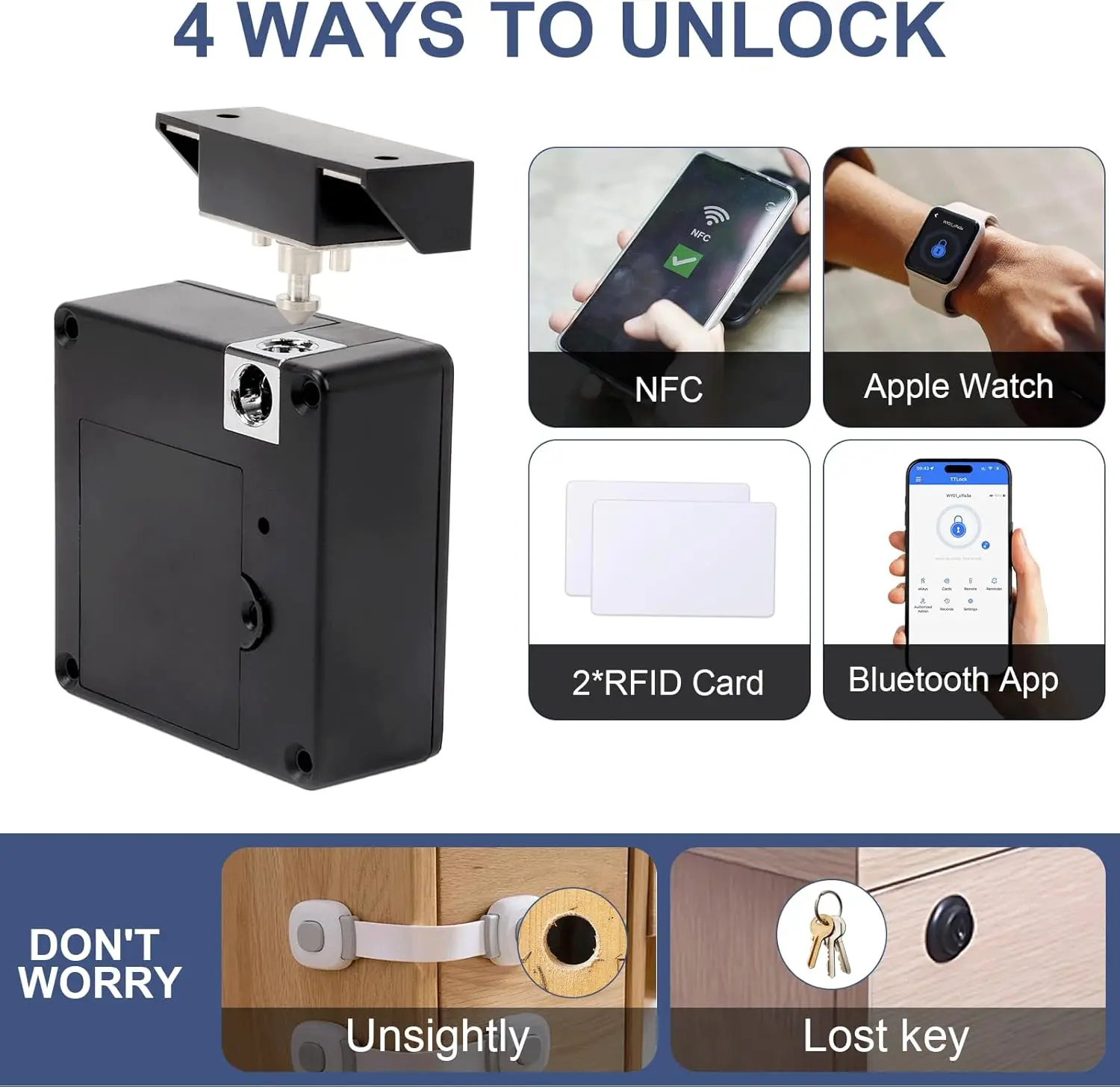 Mobile phone NFC smart locker  - огляд і ціна Furniture Home Hardware