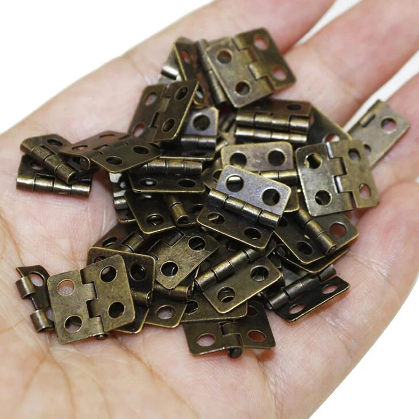 20PCS/Lot Iron Hinges Hardware - огляд і ціна Furniture Hardware Hinges