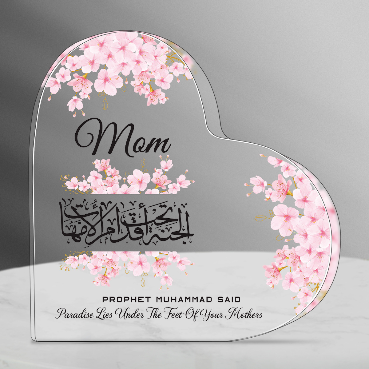 Heart Acrylic Desk Plaque Mom  - огляд і ціна Furniture Paradise & Hardware Ghaziabad Reviews