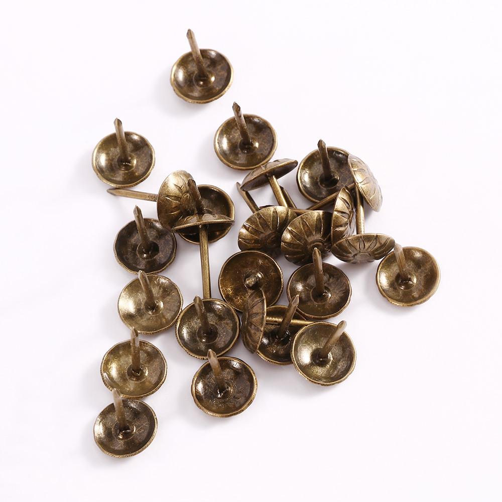 Silver Gold 100Pcs/300pcs Upho - огляд і ціна Furniture Upholstery Hardware