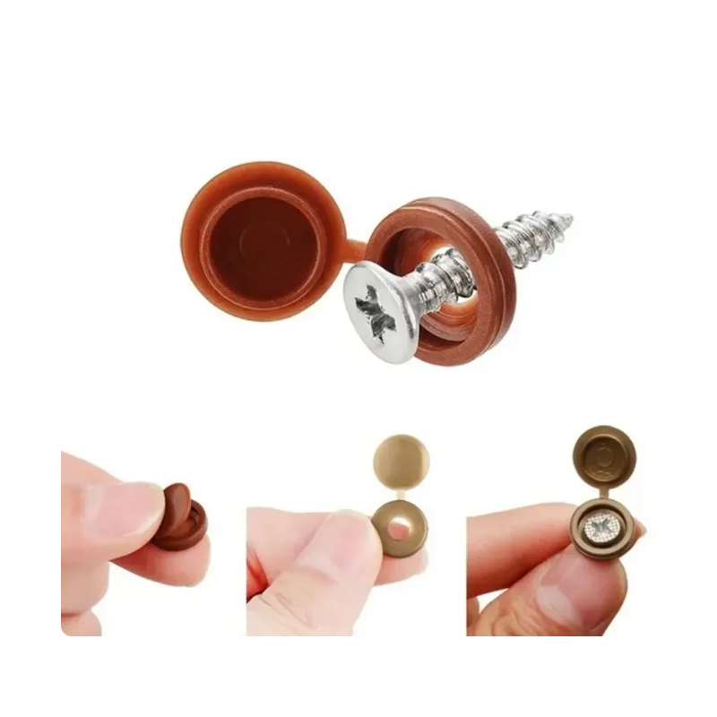 10/500pcs Screw Decorative Cap - огляд і ціна Furniture Hardware Hinges