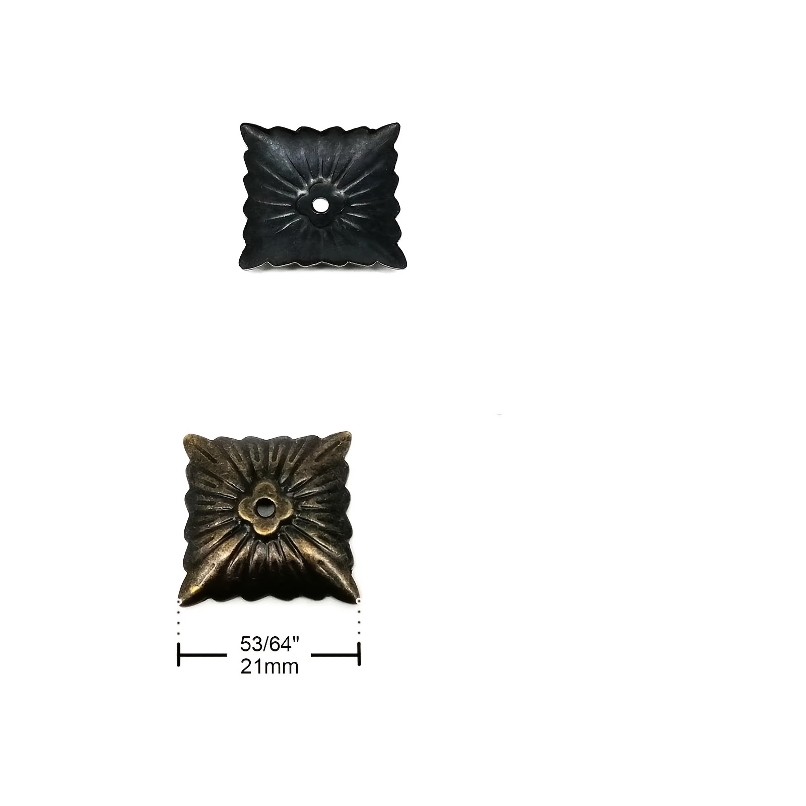 20Pcs 21x21mm Upholstery Nails - огляд і ціна Furniture Upholstery Hardware
