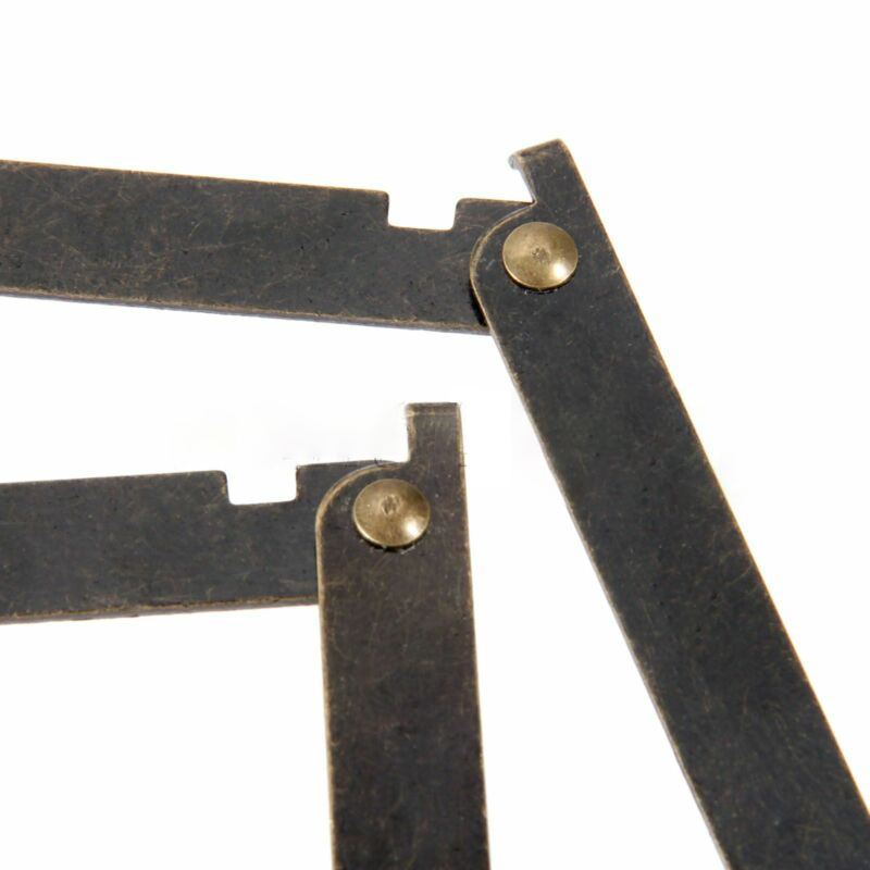 2PC Antique Bronze Lid Support - огляд і ціна Furniture Hardware Hinges