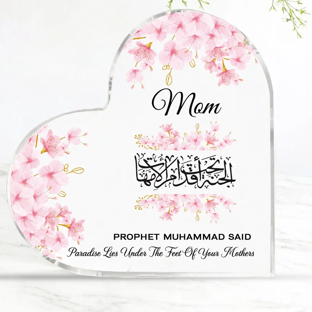 Heart Acrylic Desk Plaque Mom  - огляд і ціна Furniture Paradise & Hardware Ghaziabad Reviews
