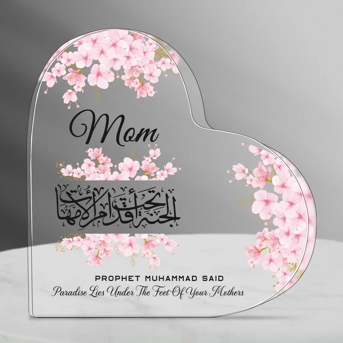 Heart Acrylic Desk Plaque Mom  - огляд і ціна Furniture Paradise & Hardware Ghaziabad Reviews