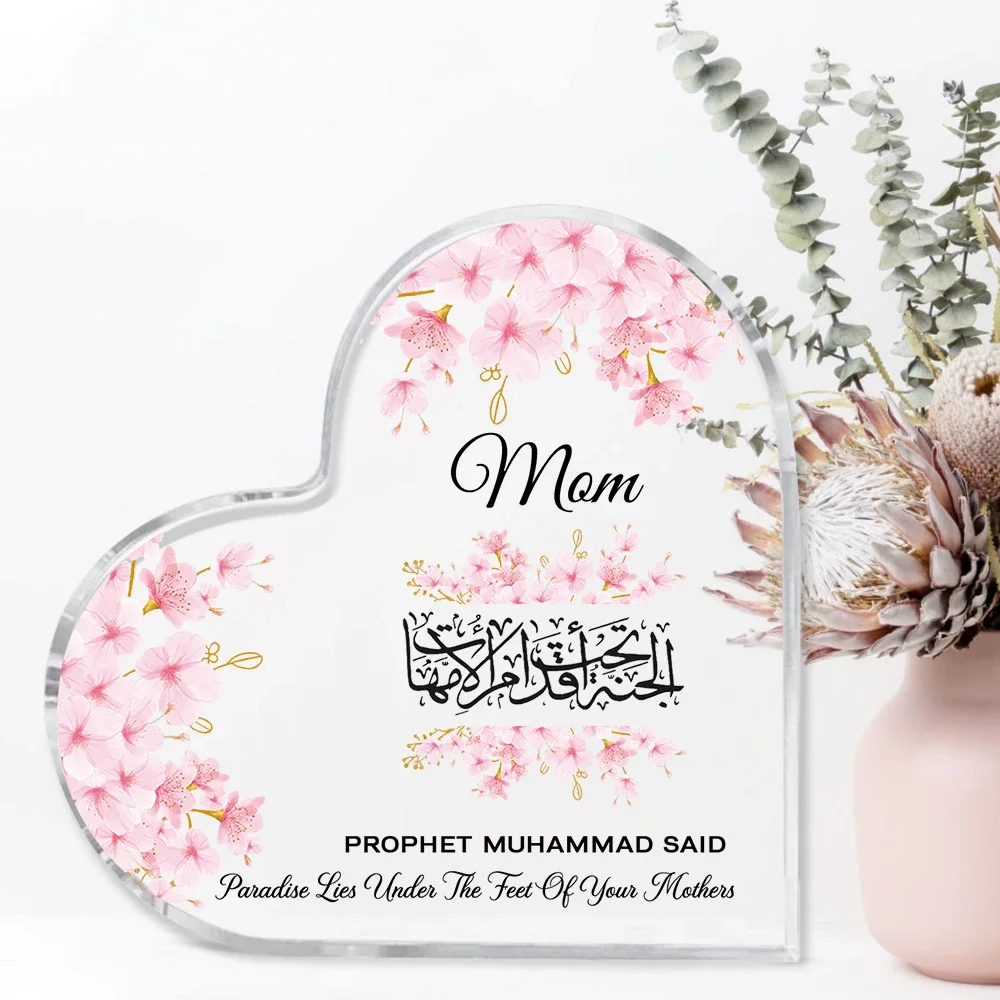 Heart Acrylic Desk Plaque Mom  - огляд і ціна Furniture Paradise & Hardware Ghaziabad Reviews