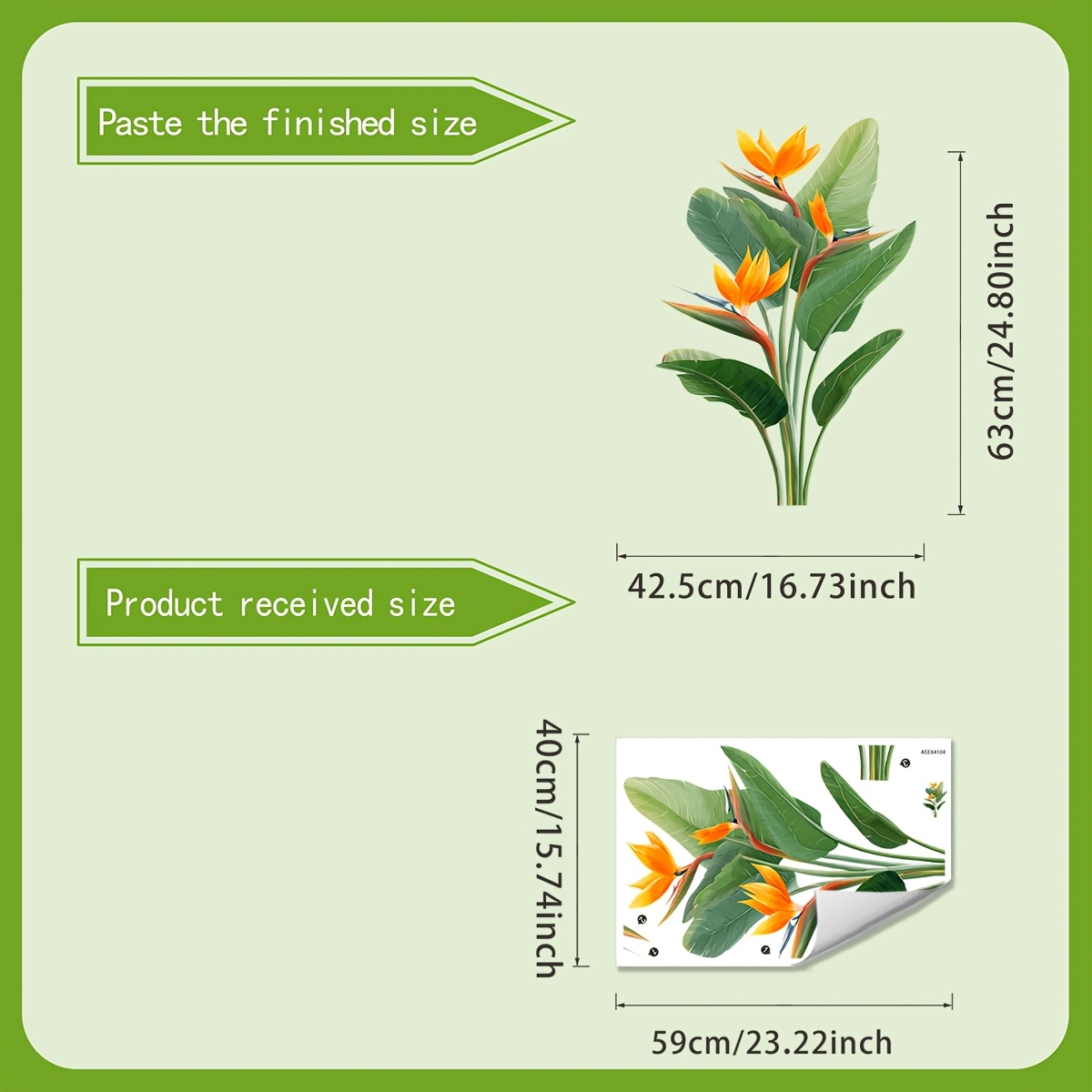 1 Piece of Jungle Leaf Wall St - огляд і ціна Furniture Paradise & Hardware Ghaziabad Reviews