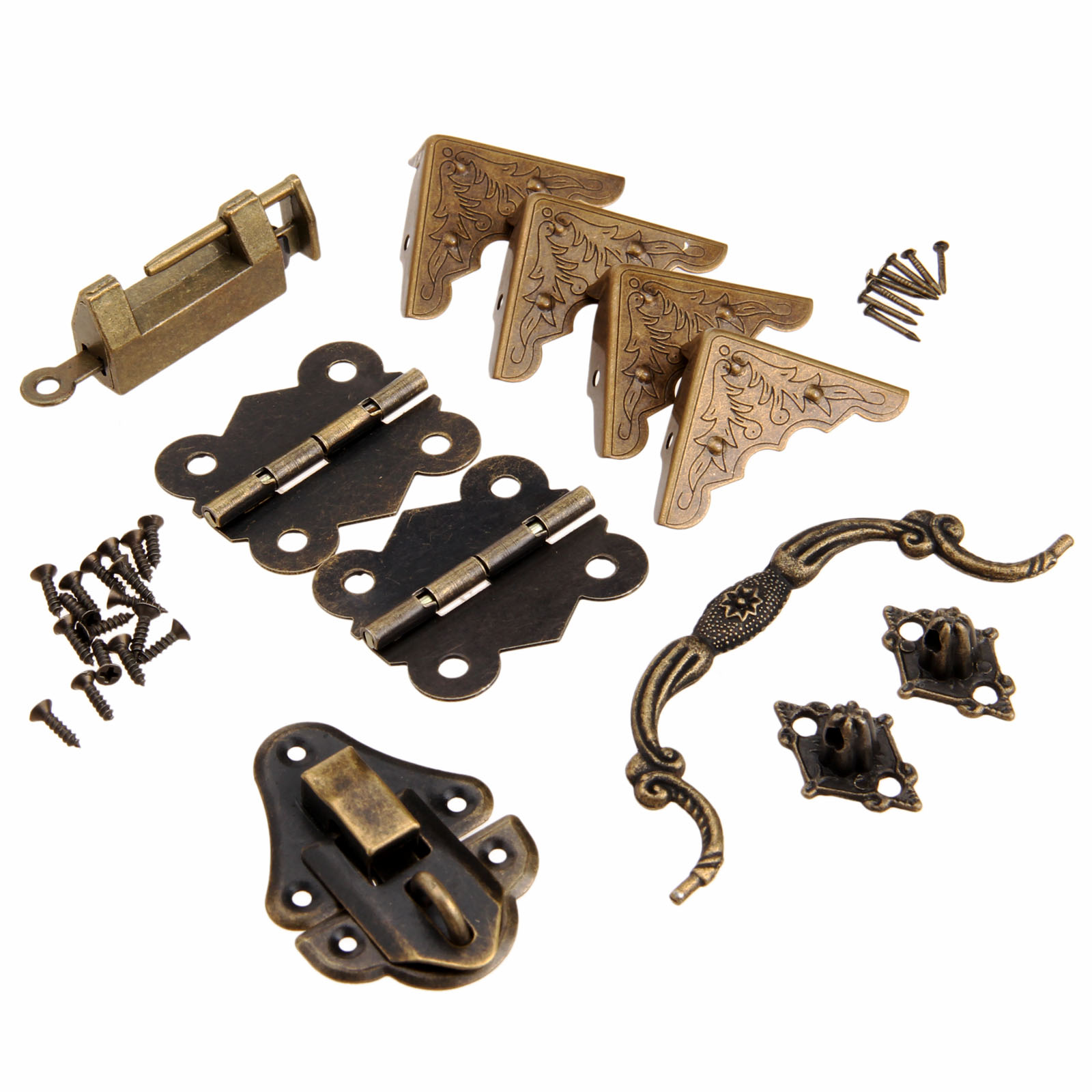 9Pcs/set Furniture Fittings Ch - огляд і ціна Furniture Hardware Hinges