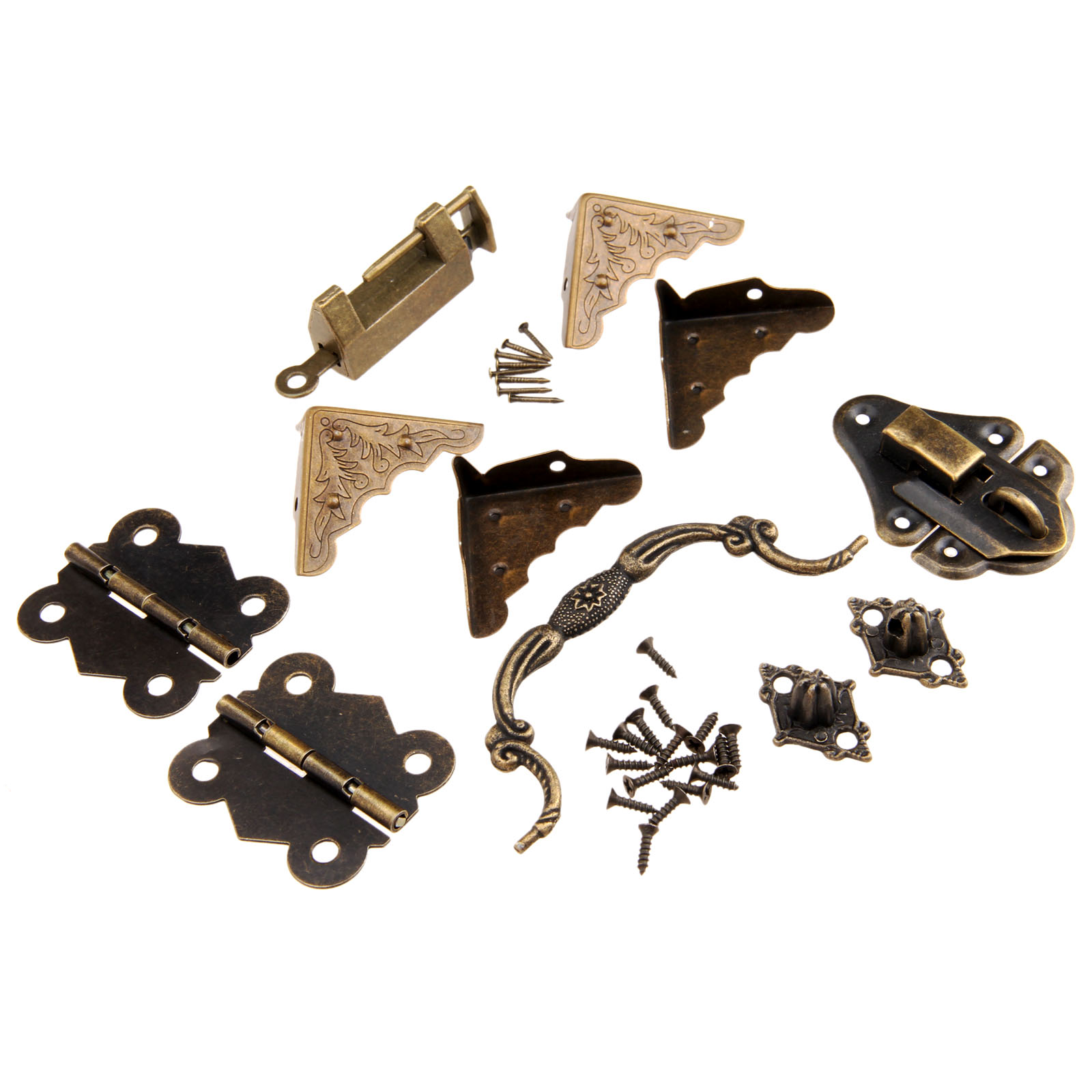 9Pcs/set Furniture Fittings Ch - огляд і ціна Furniture Hardware Hinges