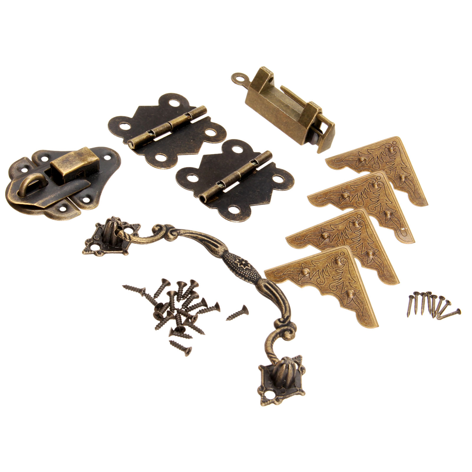 9Pcs/set Furniture Fittings Ch - огляд і ціна Furniture Hardware Hinges