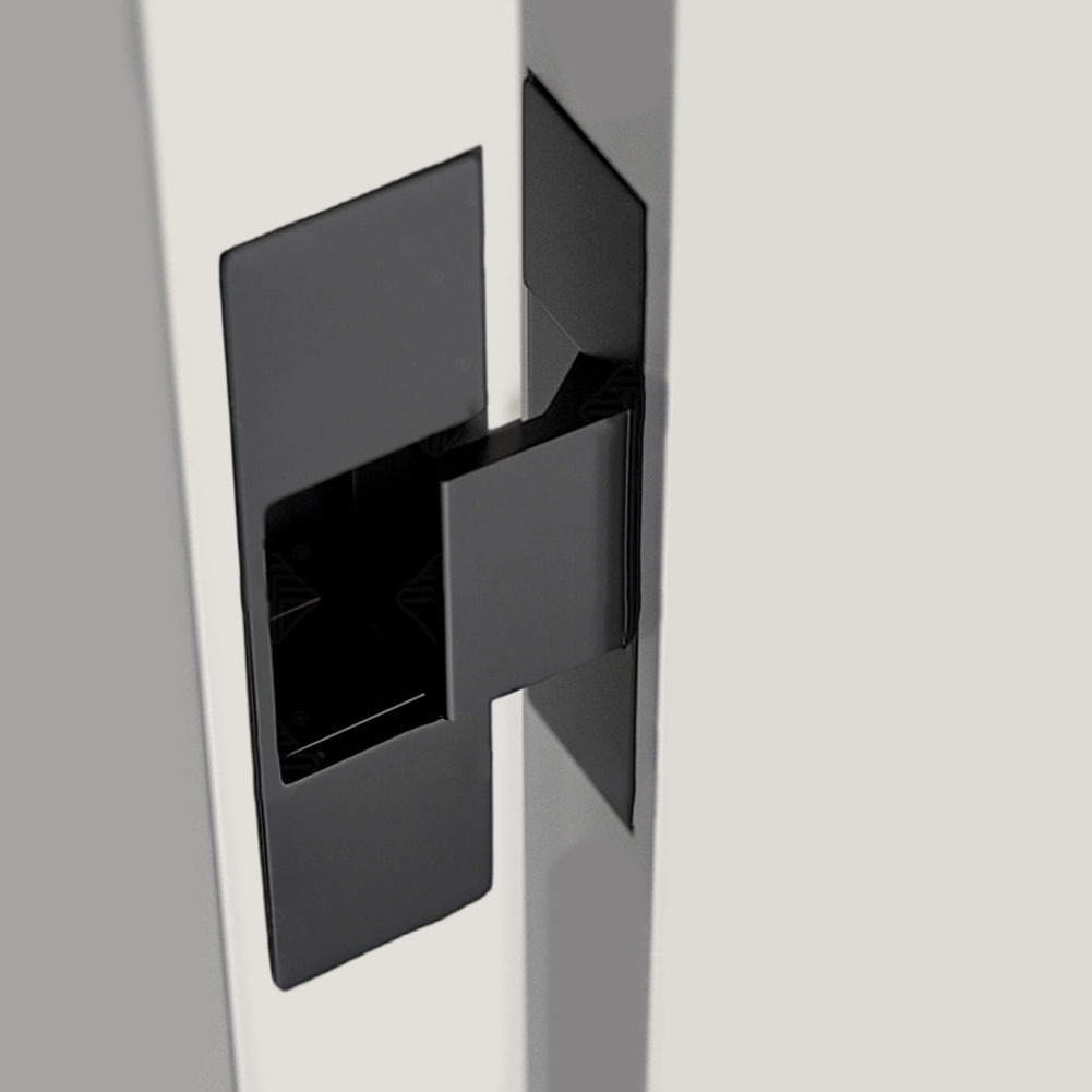1Pcs Black Door Hinges Invisib - огляд і ціна Furniture Hardware Hinges