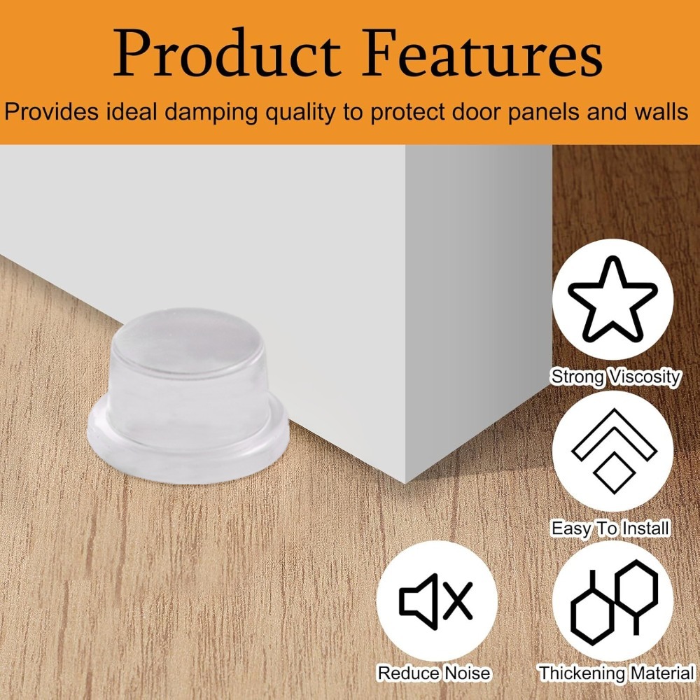 Silicone Door Stopper Wall Pro - огляд і ціна Furniture Home Hardware
